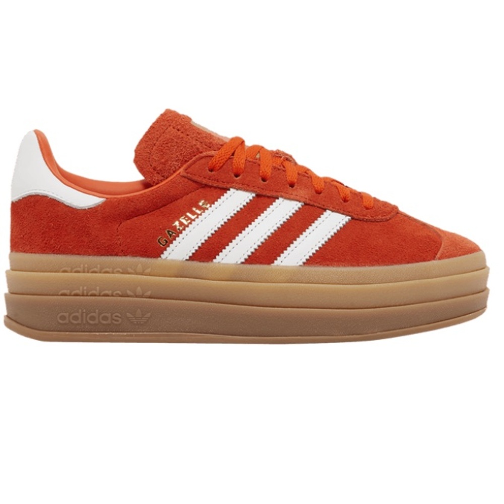 Adidas Gazelle Bold Collegiate Orange Gum